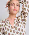 Cotton Raglan Sleeve Carrie Shirt - FINAL SALE