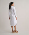 Model is wearing UNTUCKit Bailey dress.