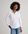 Model is wearing UNTUCKit Bella Shirt.