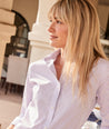 Wrinkle-Free Stretch Cotton Bella Shirt