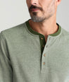 Cotton Pique Henley - FINAL SALE