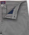 Model is wearing UNTUCKit 5-Pocket Chino Pants in Charcoal.