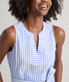 Seersucker Tiered Roxanna Dress